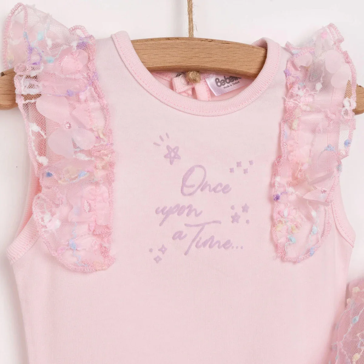 Bebetto Cute Fairy Girl Blouse - Skirt - Pink - Image 3