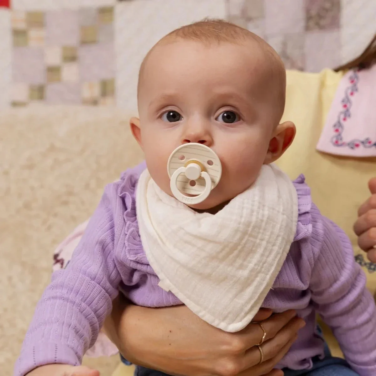 BIBS Bandana Bib - Blush - Image 6