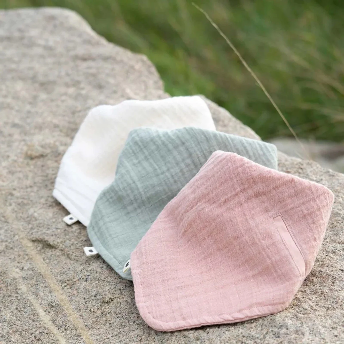 BIBS Bandana Bib - Sage - Image 3