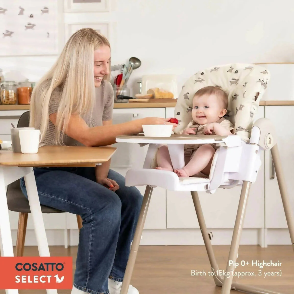 Cosatto Pip 0+ Highchair - Cherry Pie - Image 10